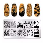 Placa Stamping Halloween