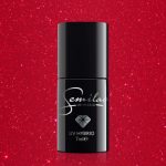 025 Semilac Glitter Red