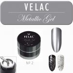 Gel 02 Metálico Plata