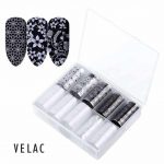 Foil 01 Pack 10 láminas Encaje Velac