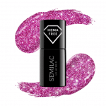 462 Semilac Pink Bubbles