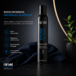Nirvel espuma rizos natural