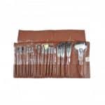 Bifull Set Estuche Piel 18 Pinceles Asuer