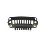 Clips Gancho Extensiones Negro 28mm
