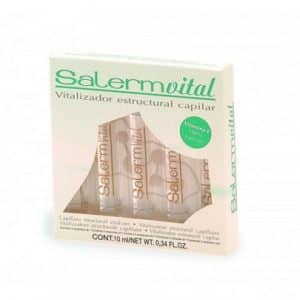 Nuestro Mejor Paquete Product image Salermvital Vitalizador Estructural Capilar Ampollas 4x13ml PVR: 11,37 € 9,68 € Product image Salerm Multi Protein Champú con Multi Proteínas 600ml PVR: 11,13 € 9,47 € 1 PVR: 22,50 € -15% 19,15 € AÑADIR PACK VER MÁS PAQUETES Salermvital Vitalizador Estructural Capilar Ampollas 4x13ml
