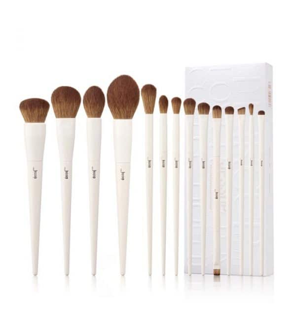 *Makeup Lover Collection* - Set de brochas 14 piezas - T329: Light Gray