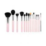 Set de brochas 15 piezas - T094: Pink/Silver