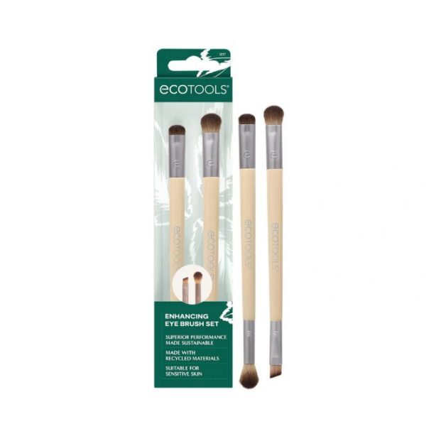 Juego de brochas de maquillaje para realzar los ojos