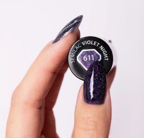 611 Semilac Violet Night