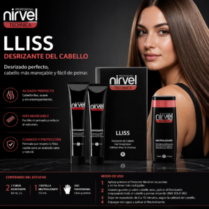 Desrizante Del Cabello Nirvel 2 Tubos de 60ml - Imagen 1