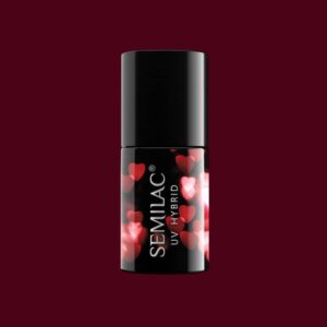 316 Semilac Valentine Burgundy Red - Imagen 5
