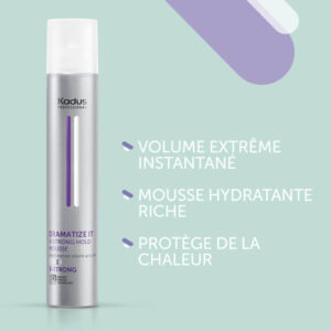 Espuma Kadus Dramatize 500ml - Imagen 4