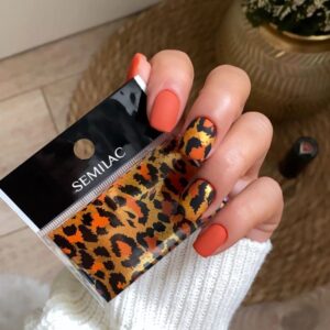 19 Foil Semilac Wild Animals Leopardo - Imagen 3