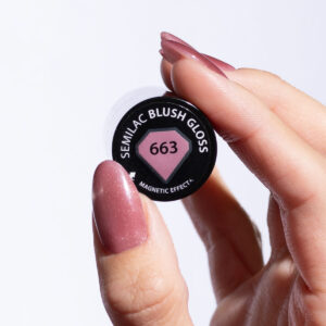 663 Semilac Blush Gloss - Imagen 3
