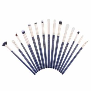 T477. Prussian Blue / Golden Sands JESSUP BEAUTY. Set de 15 pinceles. - Imagen 3