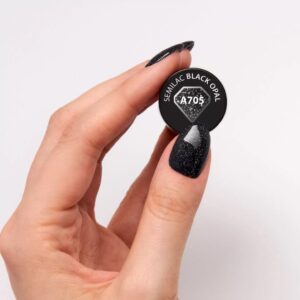 A705 Semilac Black Opal - Imagen 5