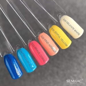 533 Semilac Brave Coral - Imagen 4