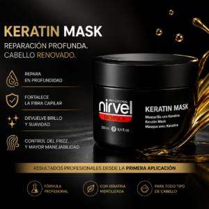 Mascarilla Keratin Liss Nirvel 250ml - Imagen 2
