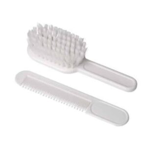Cepillo Suave Blanco + Peine Eurostil Bebé - Imagen 3