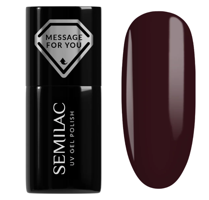 740 Semilac Deep Plum colección Her Aura