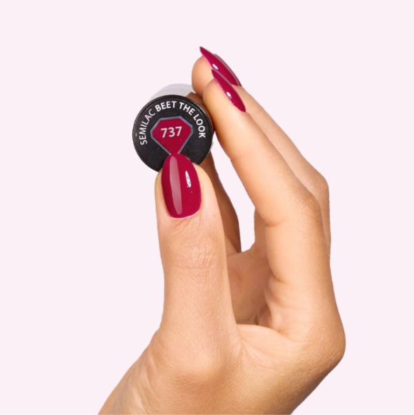 737 Semilac Beet the Look